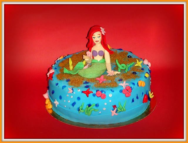 La Sirena 30 Adornos De Sirena Para Tartas Bajo El Mar