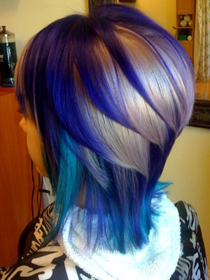 color pelo peinados 2014 mechas