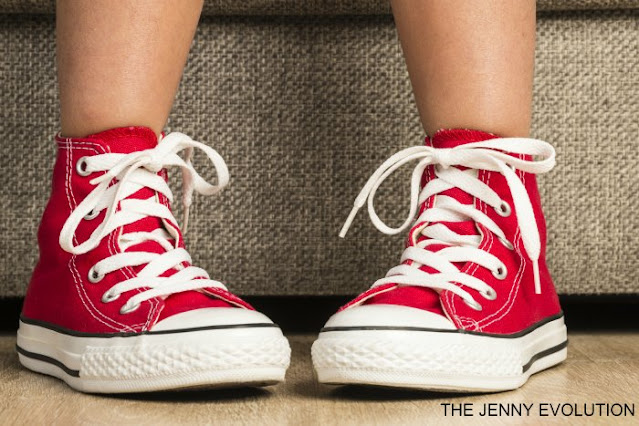 The OT Way:  How to Tie a Shoe.  Step by Step Tutorial from the Jenny Evolution