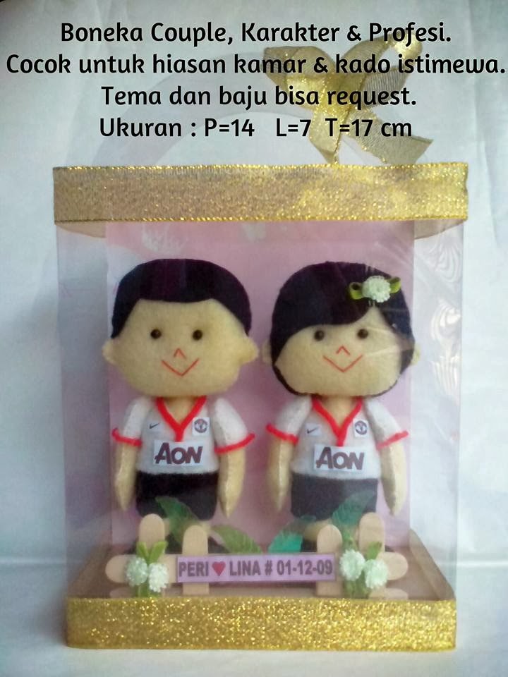 The Flanel Indonesia: Boneka Couple Jersey MU