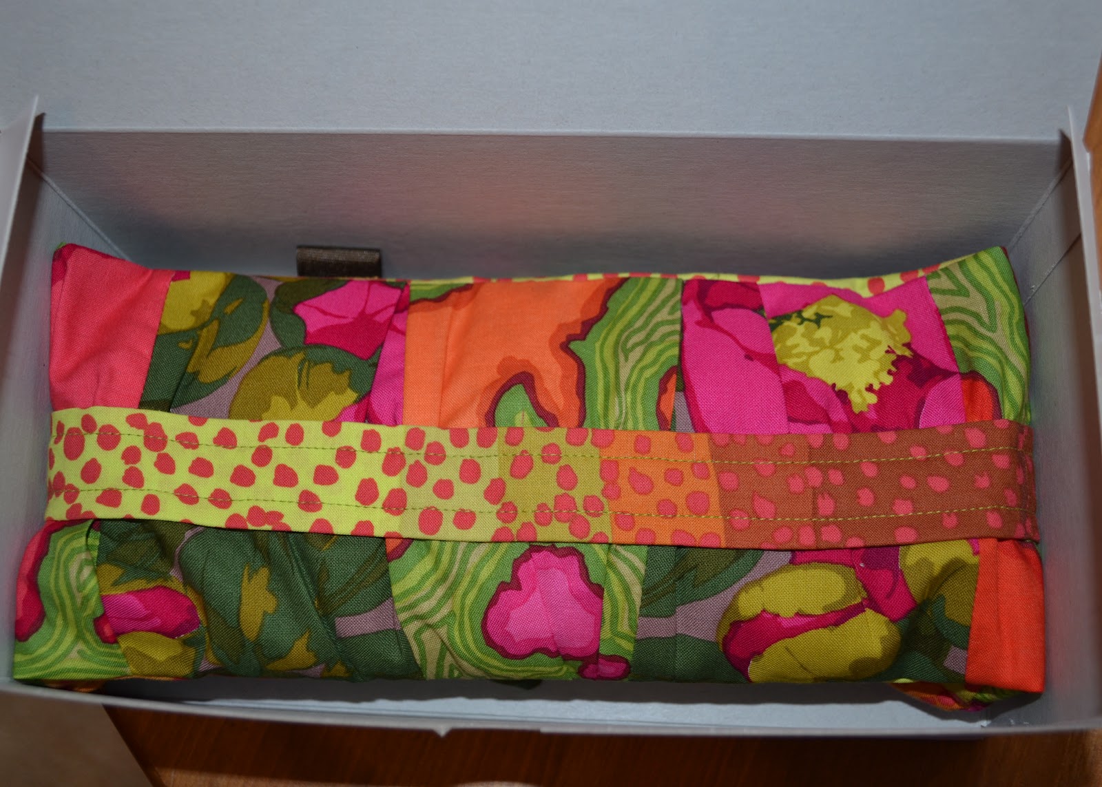 The Domestic Doozie Gathered Lavender & Grain Heating Bag Tutorial