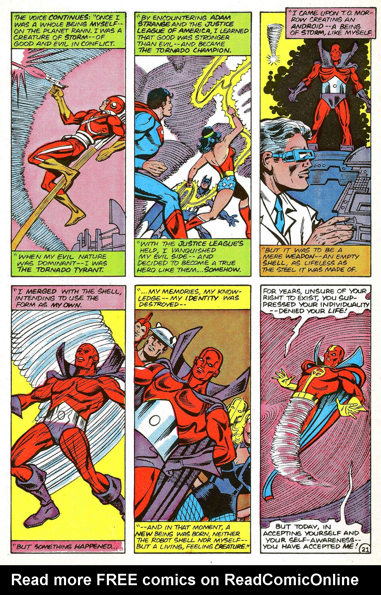 Read online Red Tornado (1985) comic -  Issue #3 - 27