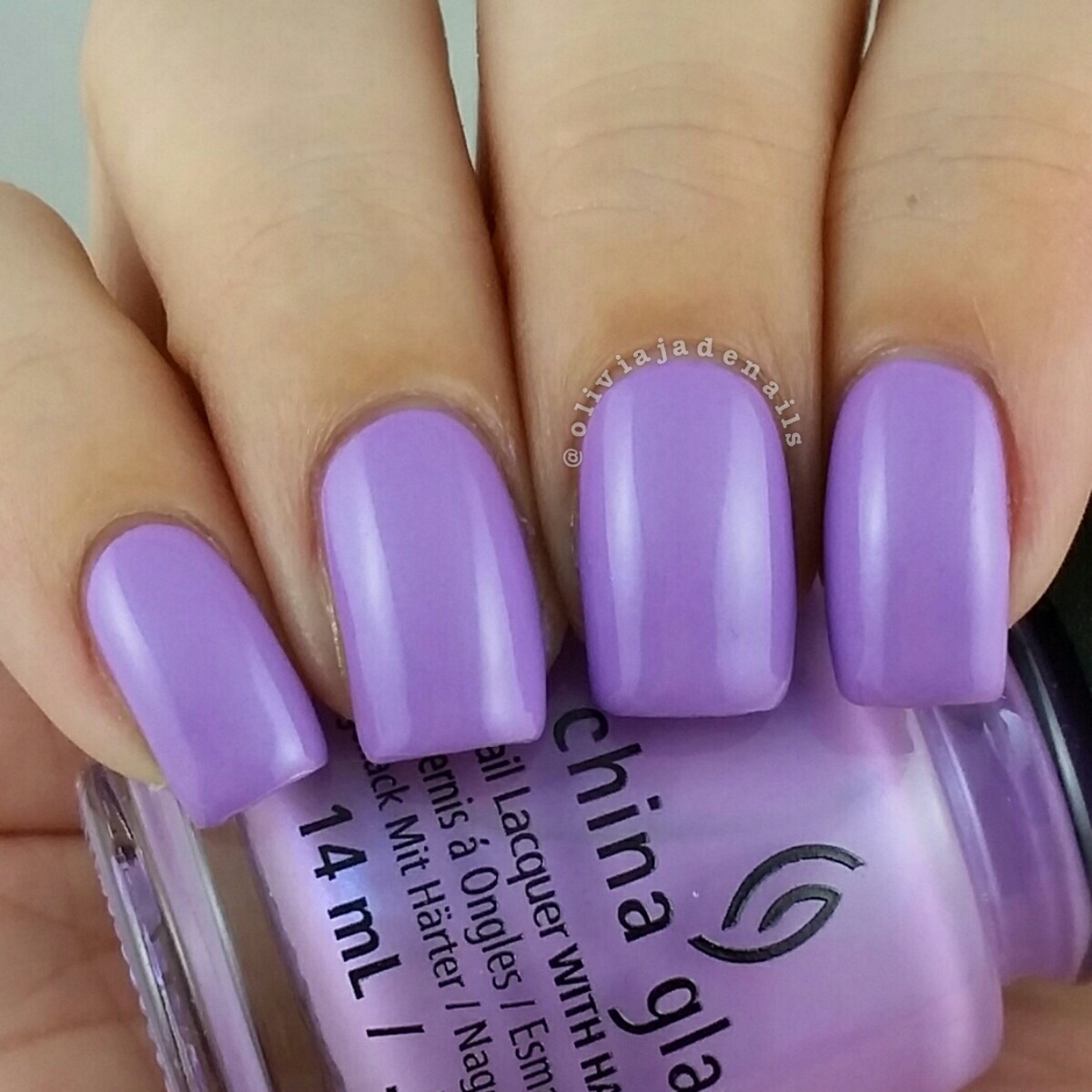 China Glaze Let's Jam swatched by Olivia Jade Nails