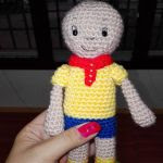 patron gratis caillou amigurumi | caillou amigurumi free pattern