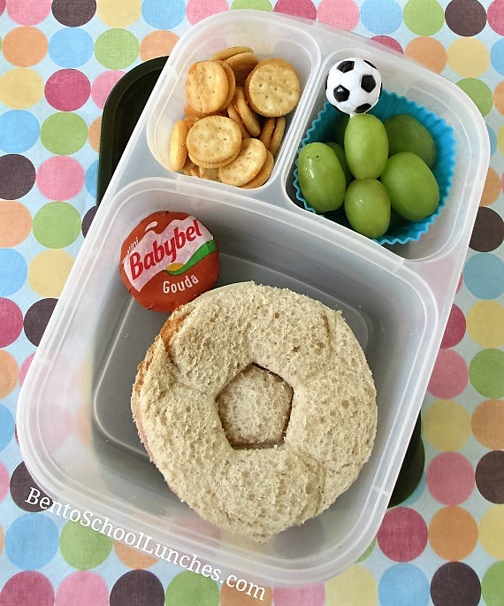 Bento School Lunches Soccer and Basketball Themed Lunches
