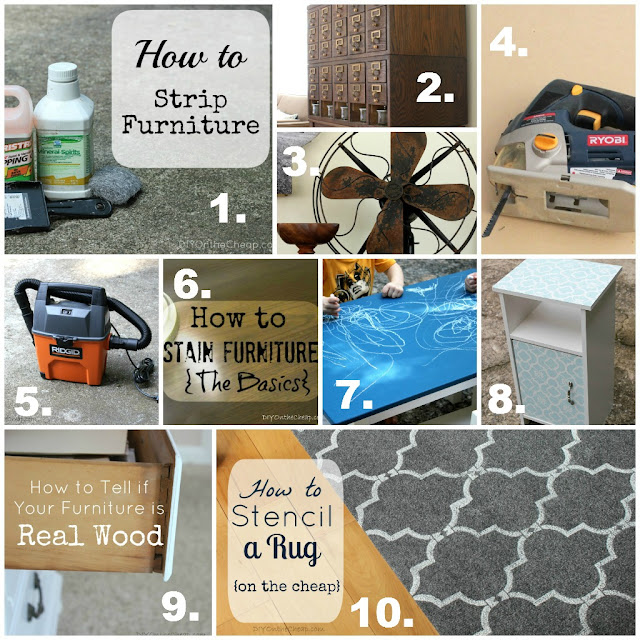 August Projects on DIY On the Cheap