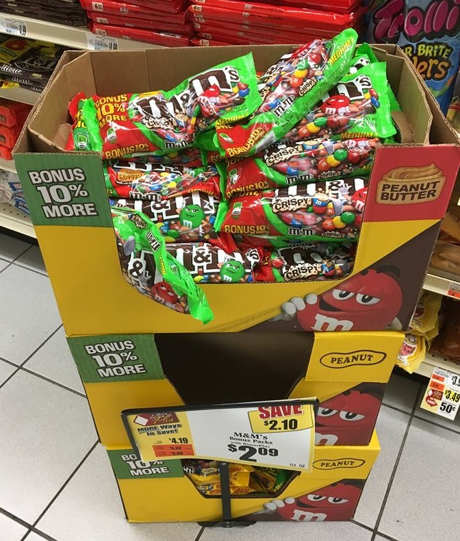 WNY Deals and ToDos Tops Cheap M&Ms with unadvertised deal & coupon