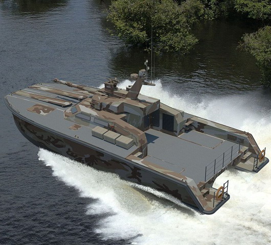 Comando Fluvial Tank-boat-antasena