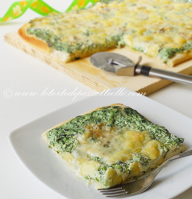 Pizza green con pasta madre