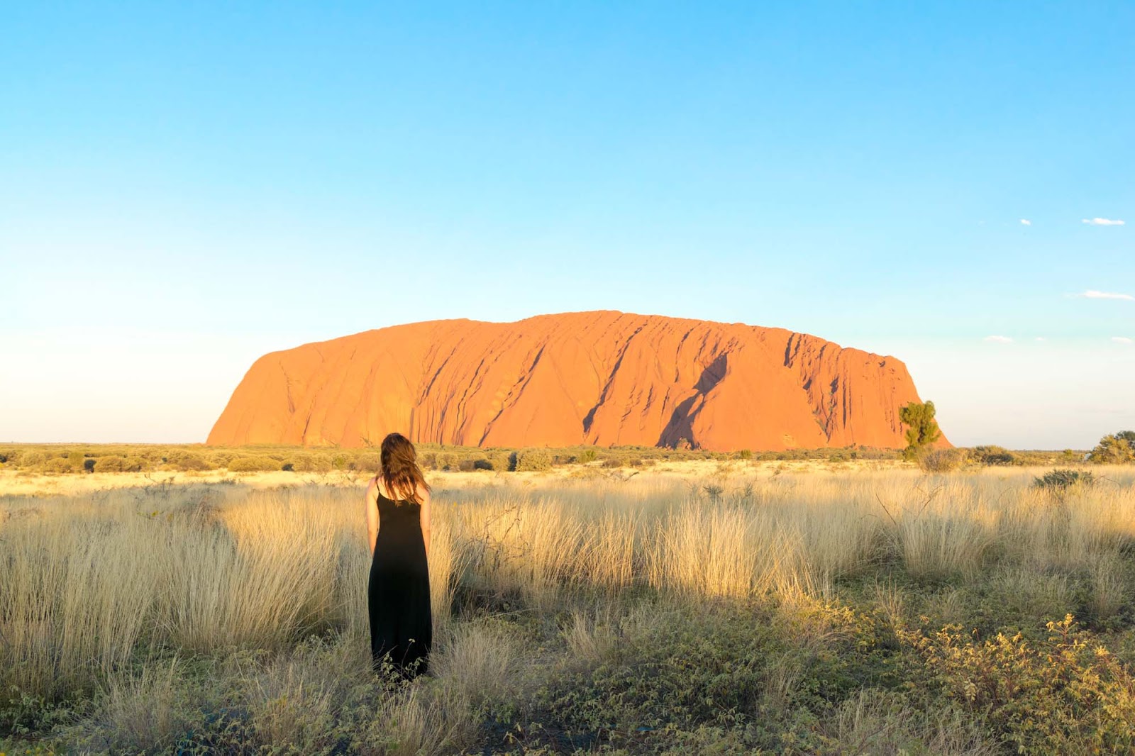 uluru at sunset
