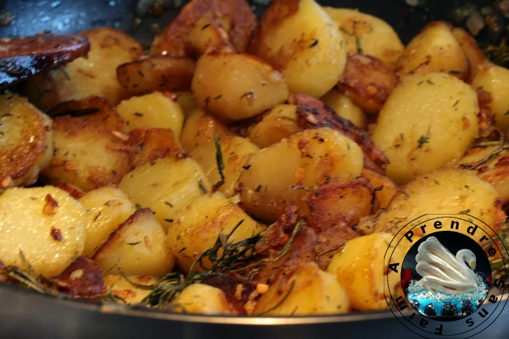 Pommes de terre sautées à la graisse d'oie