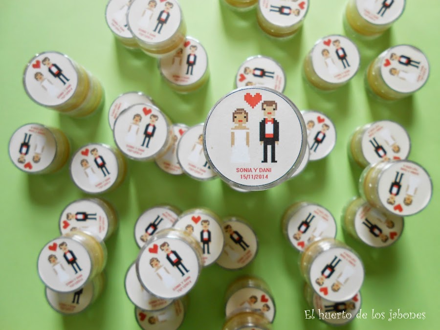 bálsamo personalizado para invitadas