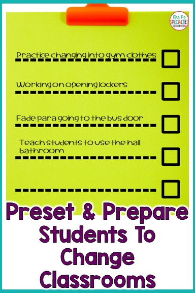 We know that we need to do our best to teach students the academic and life skills that they will need for next year and the year after, but there are some other ways we can help prepare students. We need to take a look at the differences in programs and preset our students. 