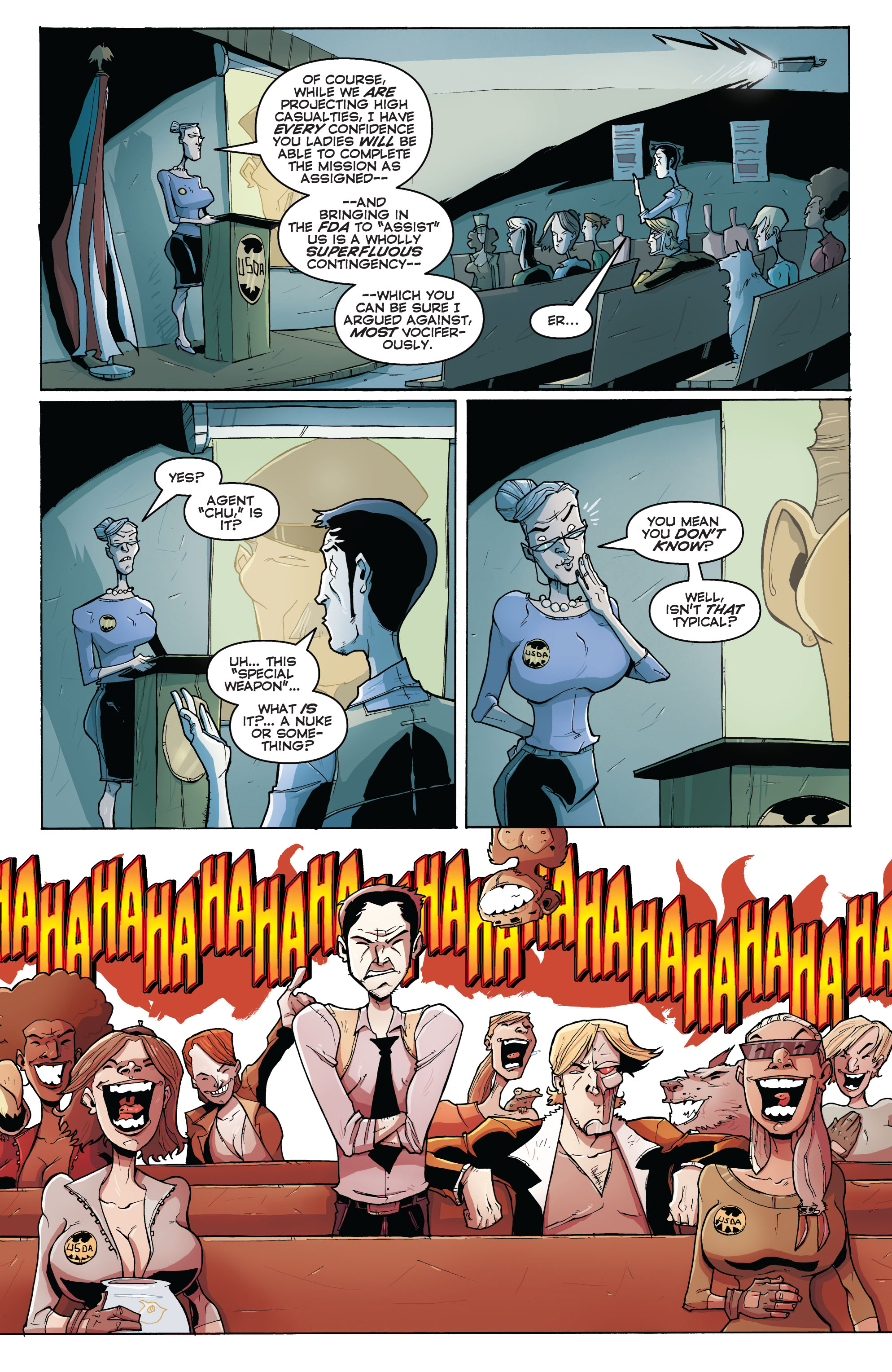 Read online Chew comic -  Issue #18 - 11