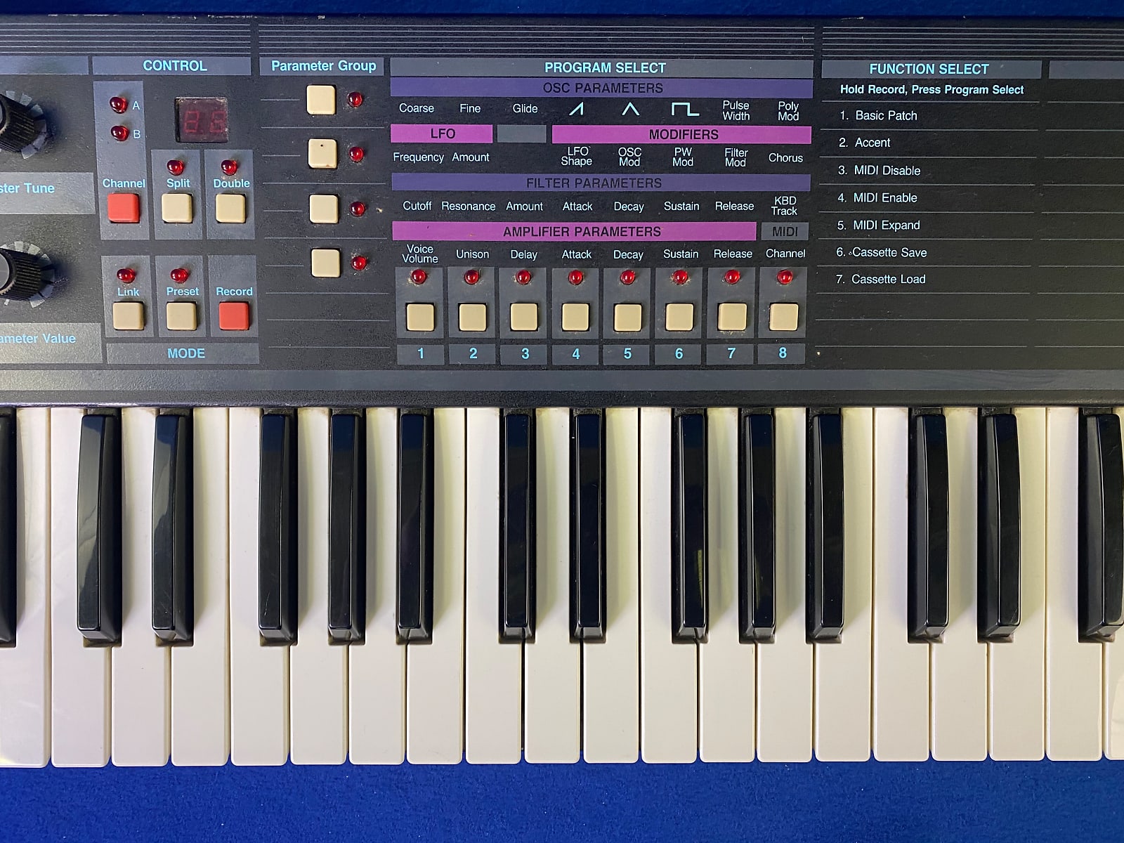 MATRIXSYNTH Vintage 1985 Sequential Circuits SplitEight Polyphonic