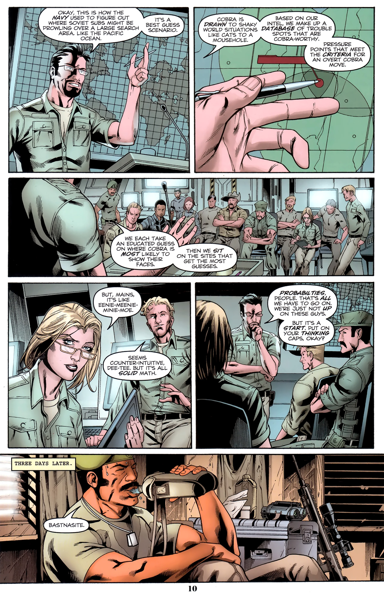 G.I. Joe (2008) Issue #23 #25 - English 12