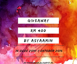 Giveaway RM400 by AsyaAmin