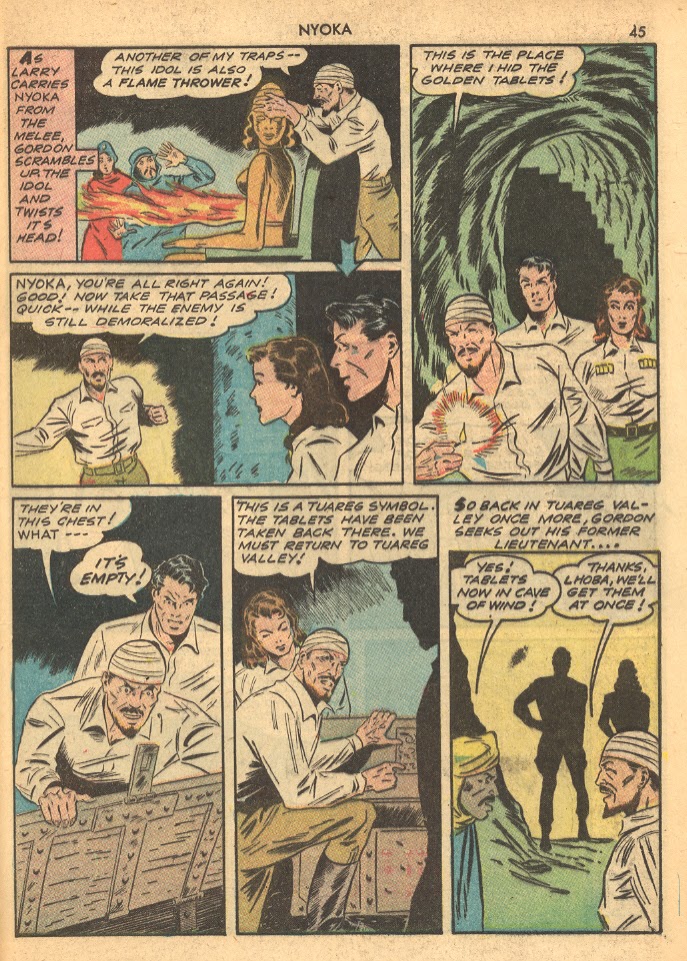 Read online Jungle Girl (1942) comic -  Issue #1 - 45