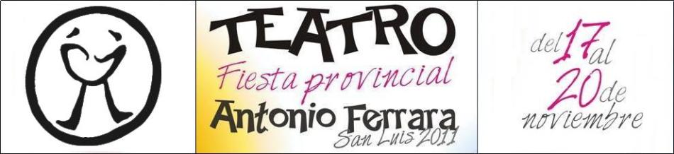 Fiesta Provincial del Teatro de San Luis, Argentina