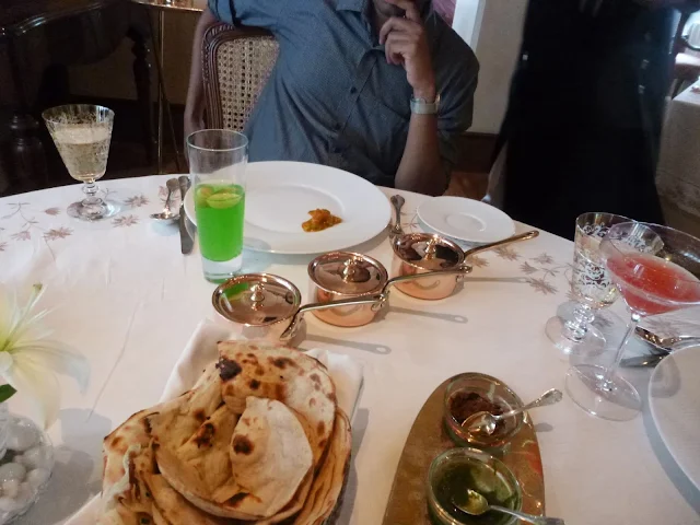 Lunch at Falaknuma Palace