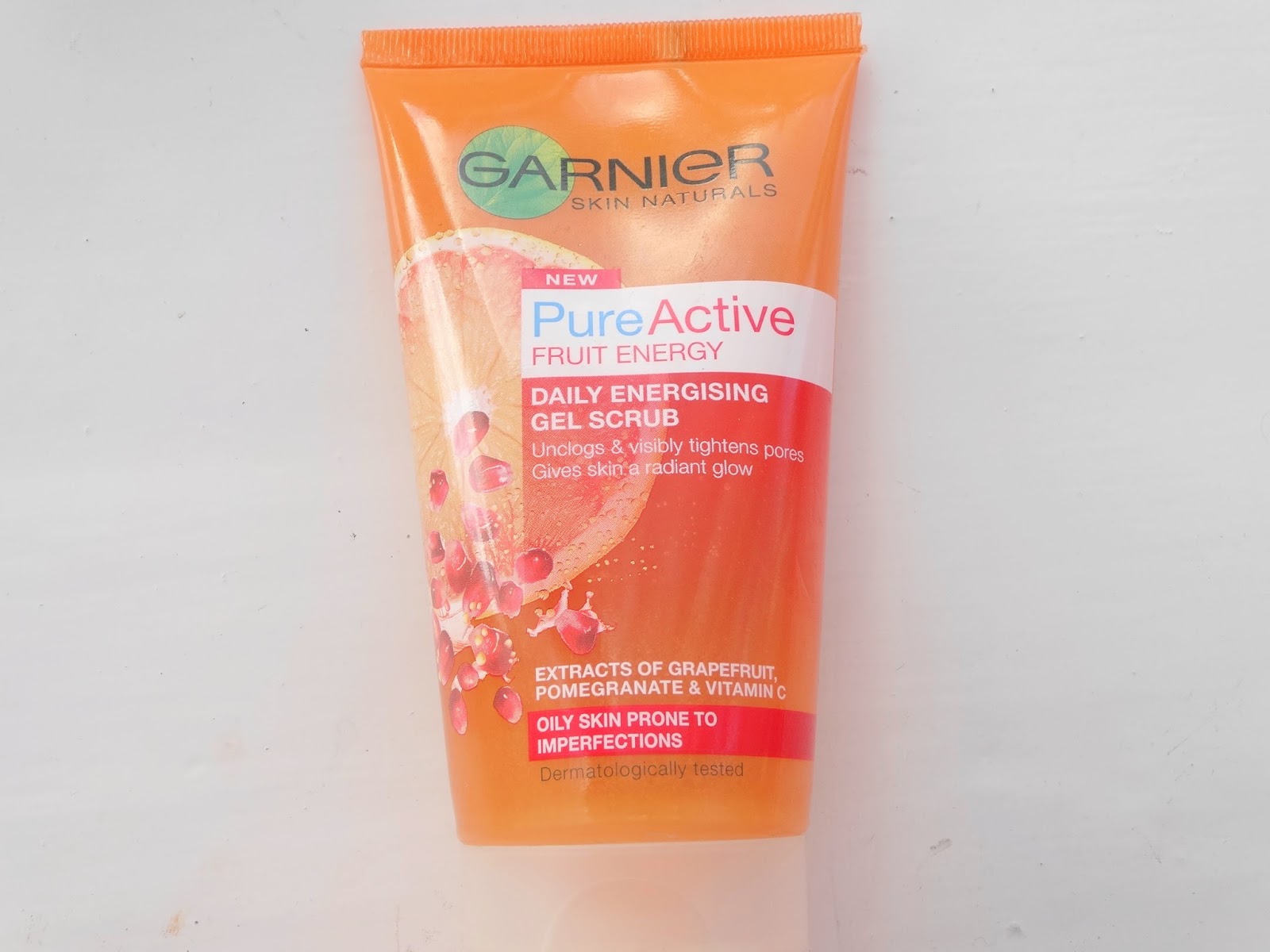 Garnier Daily Energising Gel Scrub Review Laura Thornberry Lifestyle