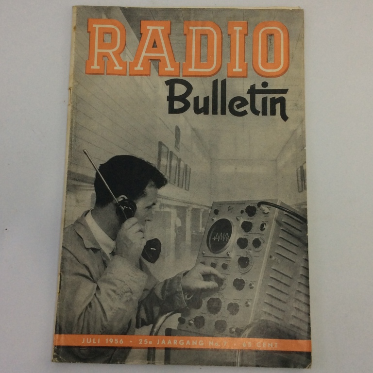 Radio Bulletin 1956 Buku Tempo Doeloe