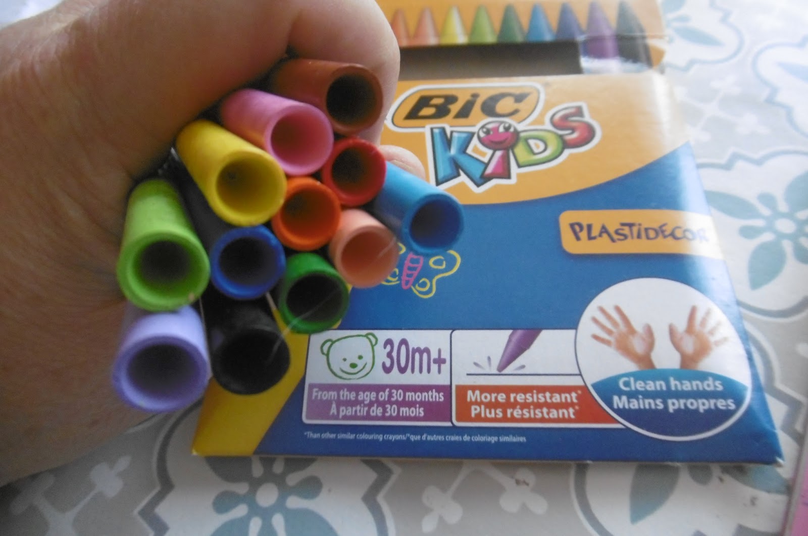 PLASTIDECOR Crayons Bic Kids