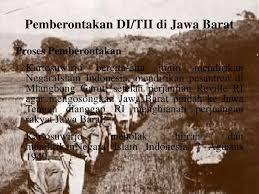 gerakan separatisme DI/TII latar belakang, tujuan dan cara penumpasan