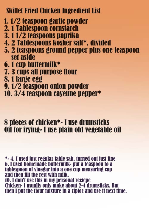 It Is What It Is Skillet Fried Chicken Tutorial