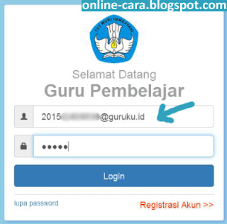 Cara Login Guru Pembelajar Online Guru Pembelajar Daring