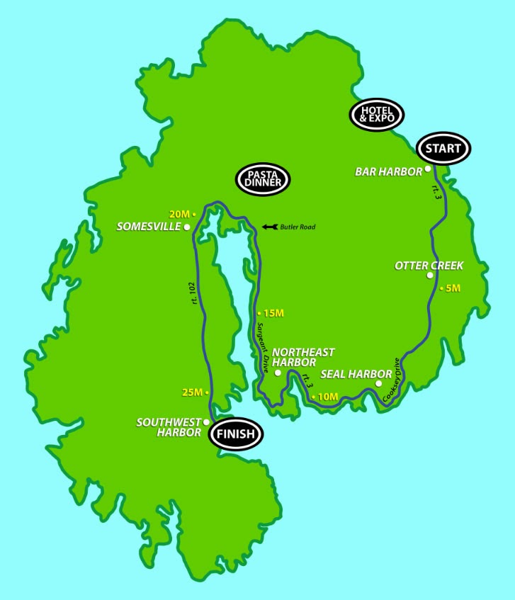 Courir pour exister Mount Desert Island Marathon