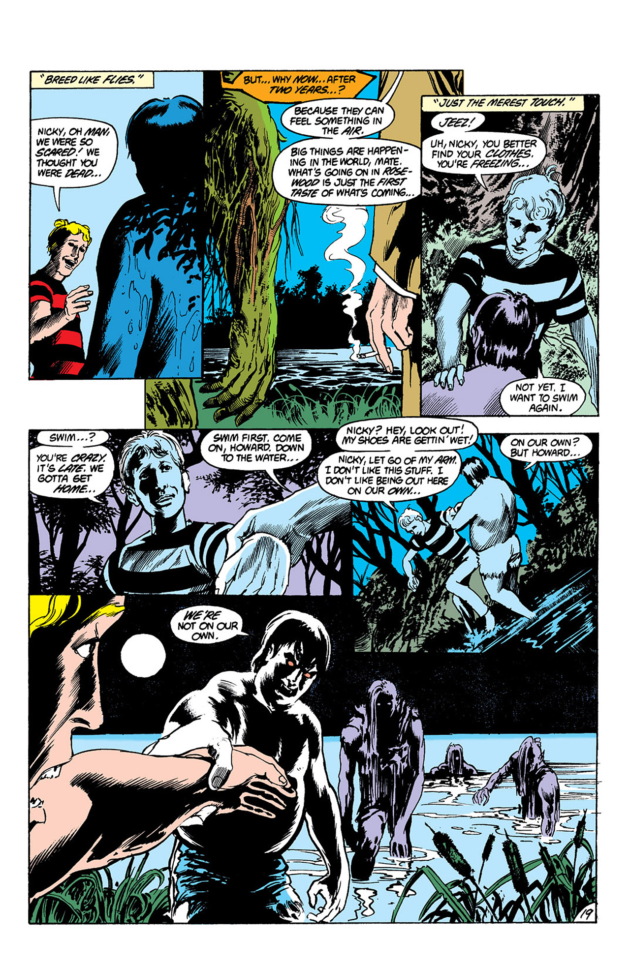 Read online Swamp Thing (1982) comic -  Issue #38 - 19