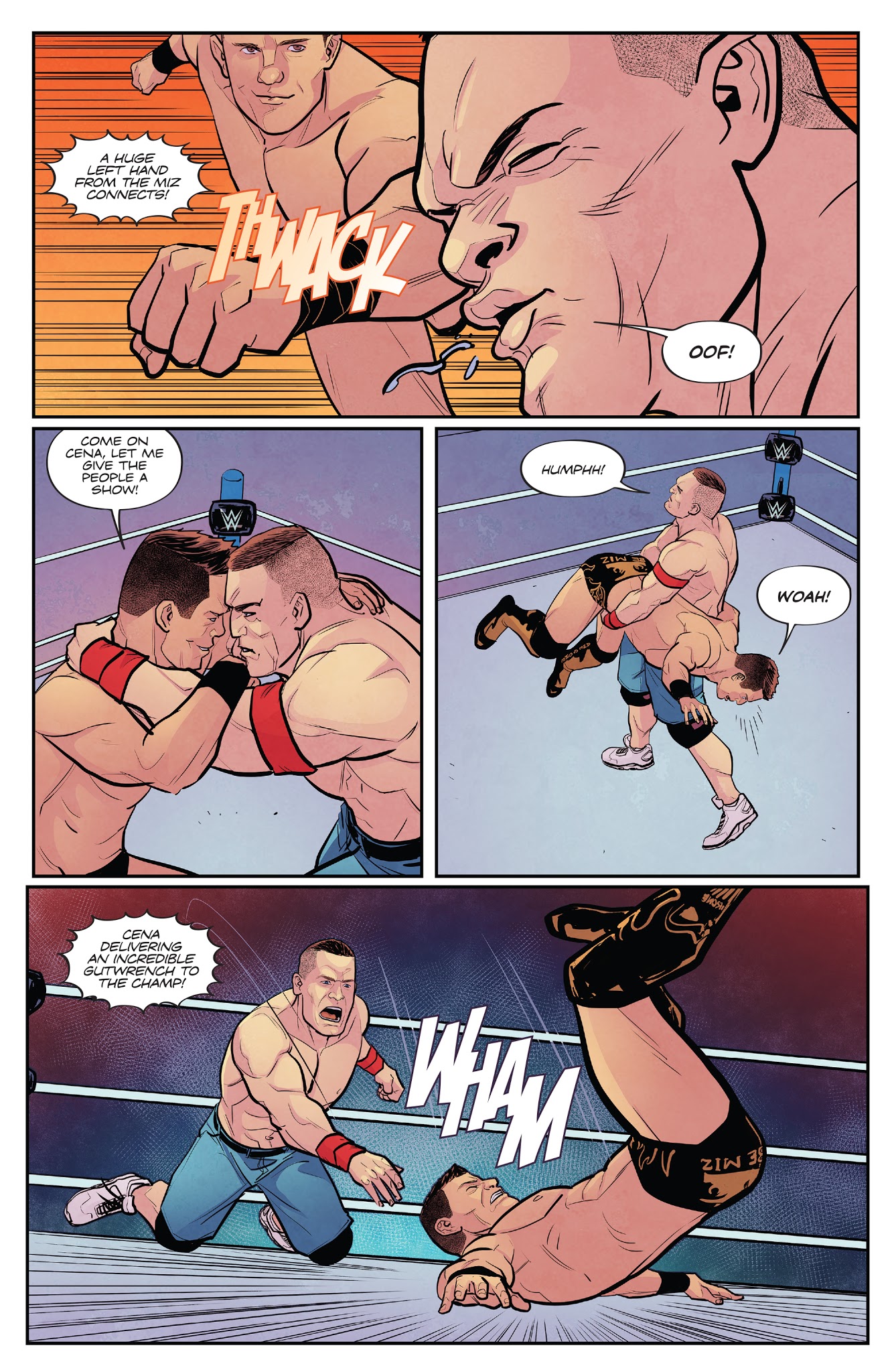 Read online WWE: Wrestlemania 2018 Special comic -  Issue # Full - 7