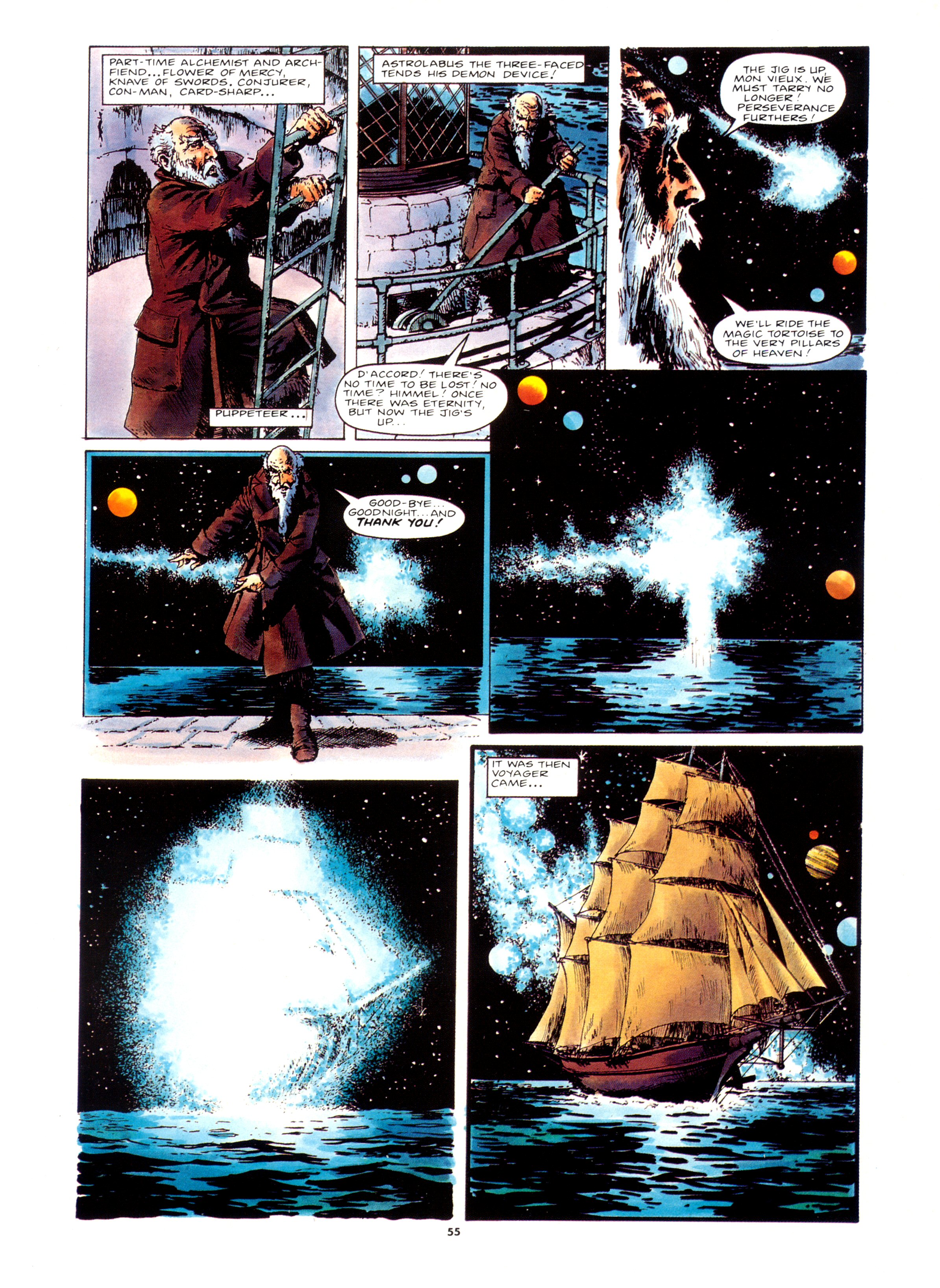 Read online Marvel Graphic Novel comic -  Issue #1 Doctor Who - Voyager - 38