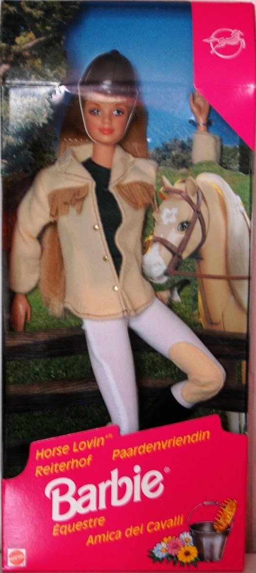 horse riding barbie 1997