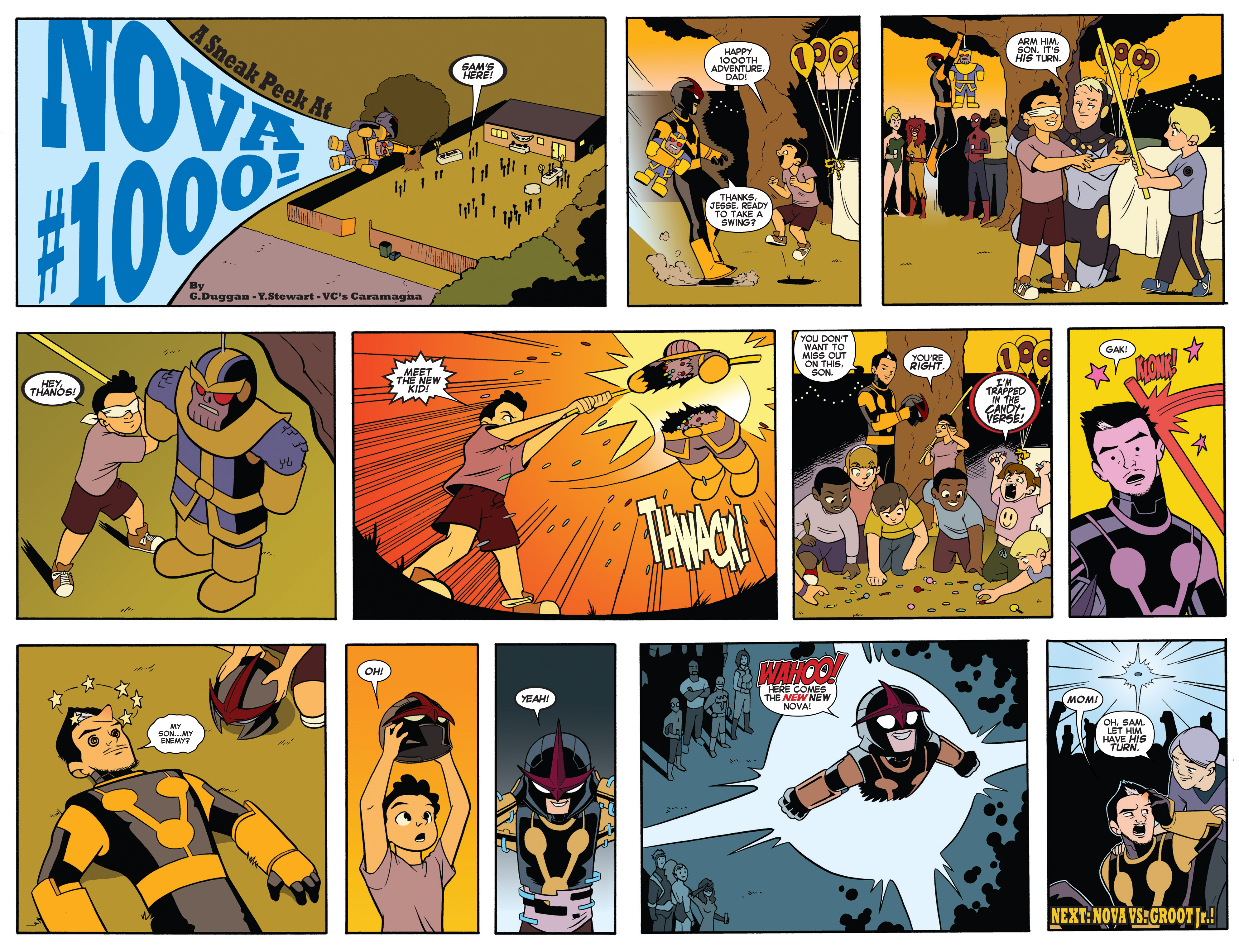 Read online Nova (2013) comic -  Issue #10 - 35