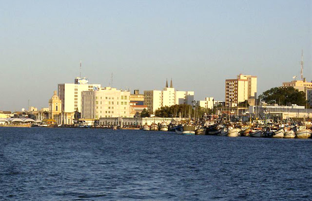 Vista da cidade de Rio Grande