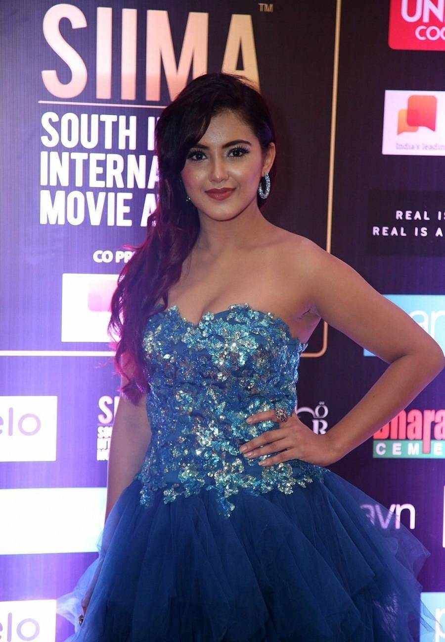 Indian Actress Malavika Sharma at SIIMA Awards 2019