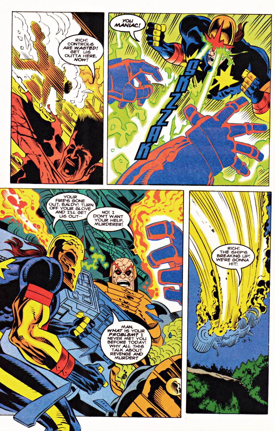 Read online Nova (1994) comic -  Issue #9 - 16