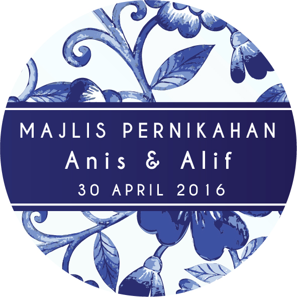 Kiz Wedding Design Yasin Alexandra Terus Jadi Pilihan Untuk Sticker