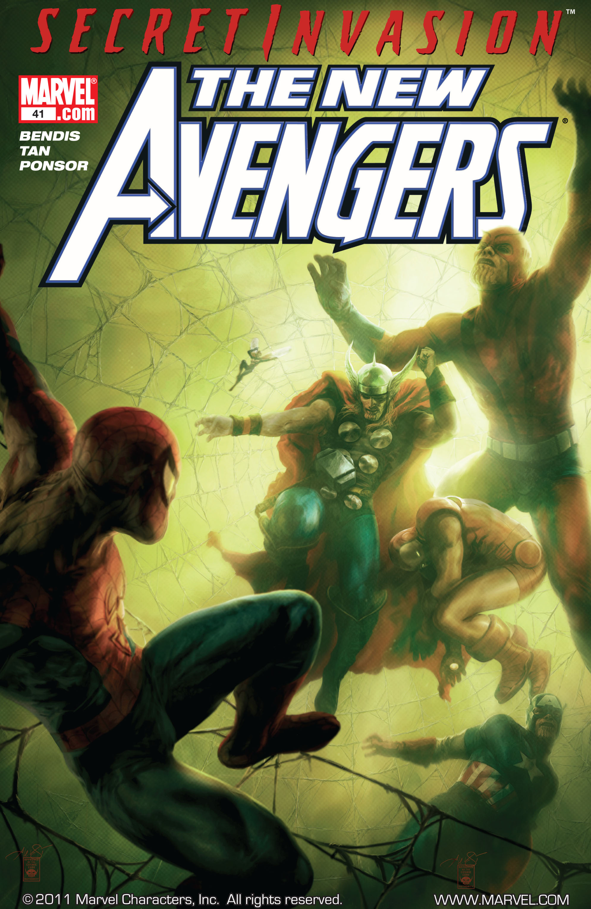 Read online New Avengers (2005) comic -  Issue #41 - 1