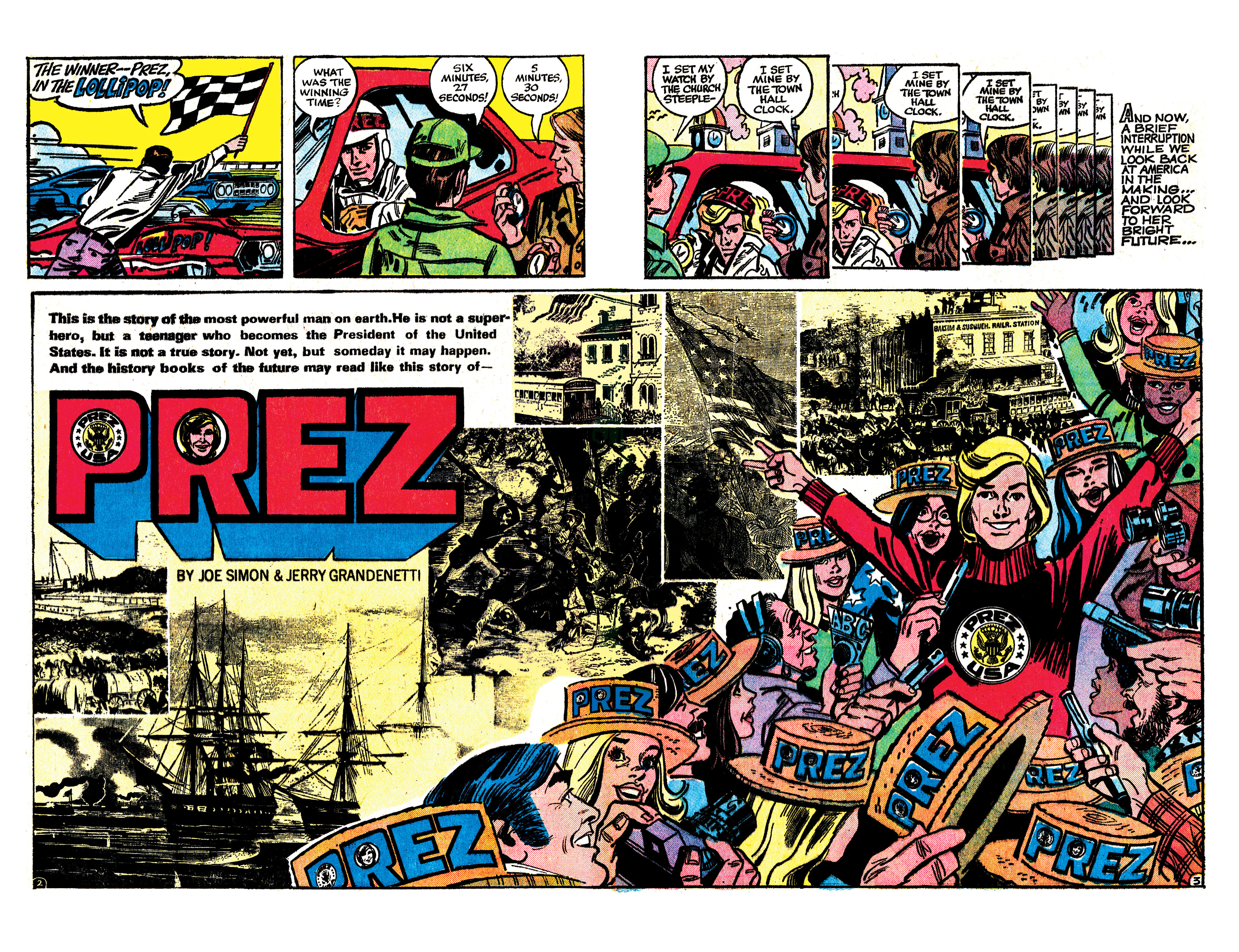 Read online Prez (1973) comic -  Issue #1 - 3