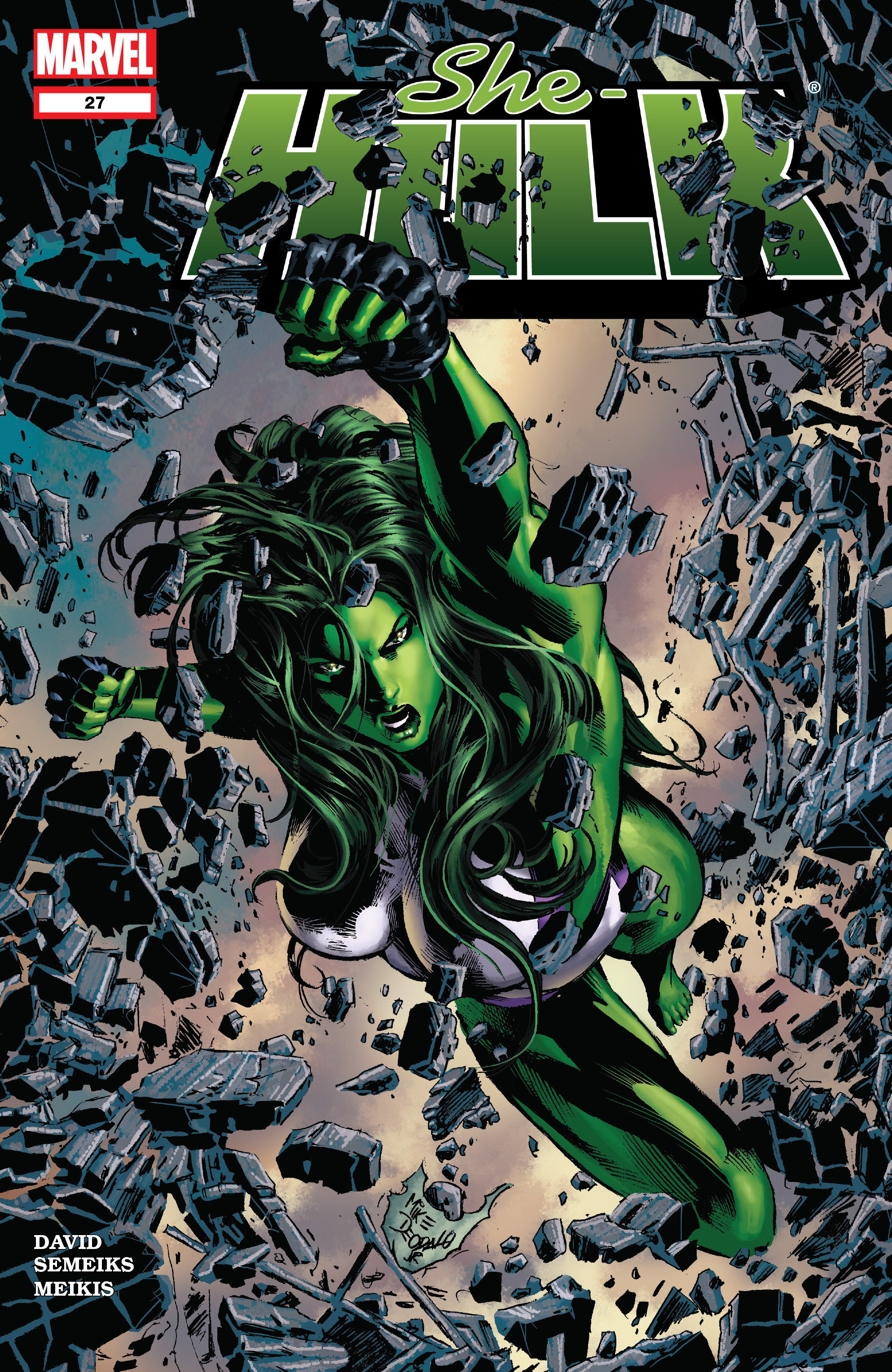 Read online She-Hulk (2005) comic -  Issue #27 - 1