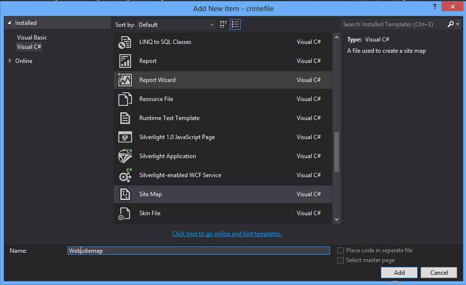 How to use menu control in