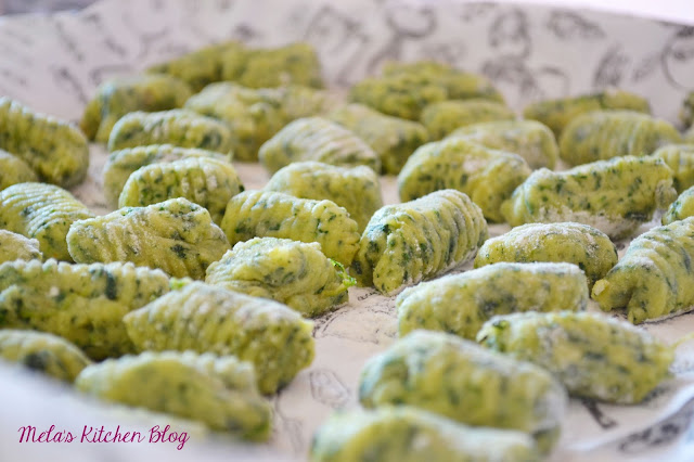 gnocchi di patate e spinaci