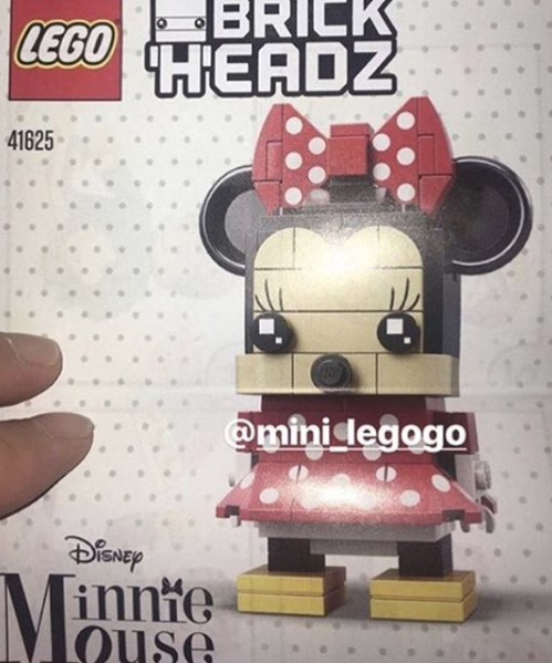 brickheadz mickey minnie