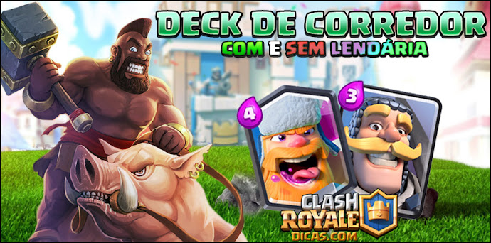 Deck de Corredor COM ou SEM LENDÁRIA para Arena 9 Deck de Corredor COM ou SEM LENDÁRIA