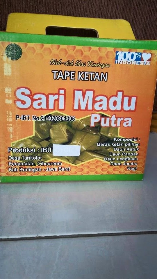 PEMASARAN MODERN Tape Ketan Dus Isi 50Pcs