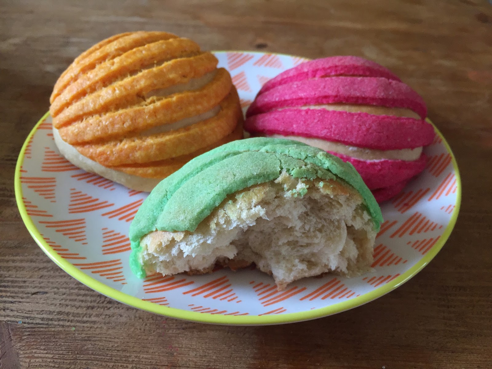 Floral Frosting Vegan Conchas/Pan Dulce