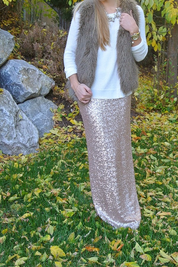 aBree Original: Sequin Maxi Skirt Giveaway + Provo Fashion Week